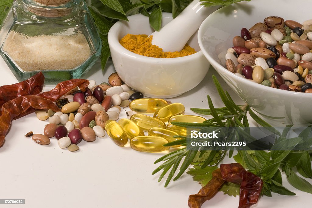 Herbs series herbs and spices that are good for the bodyThank you for those who have bought this photo. I would love to know where my photos are being us if possible.Check out my Herbs and spices lightbox...Check out my herbs and spices Capsule - Medicine Stock Photo