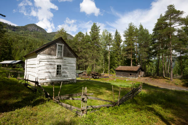 istock Old Norwegian Farmhouse 172786156