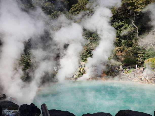 istock Hot spring at Japan named Sea hell 1727864059