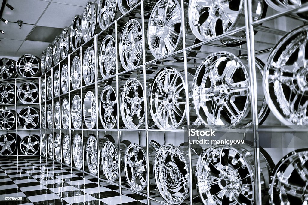 chrome rim Shopping - Photo de Alliage libre de droits