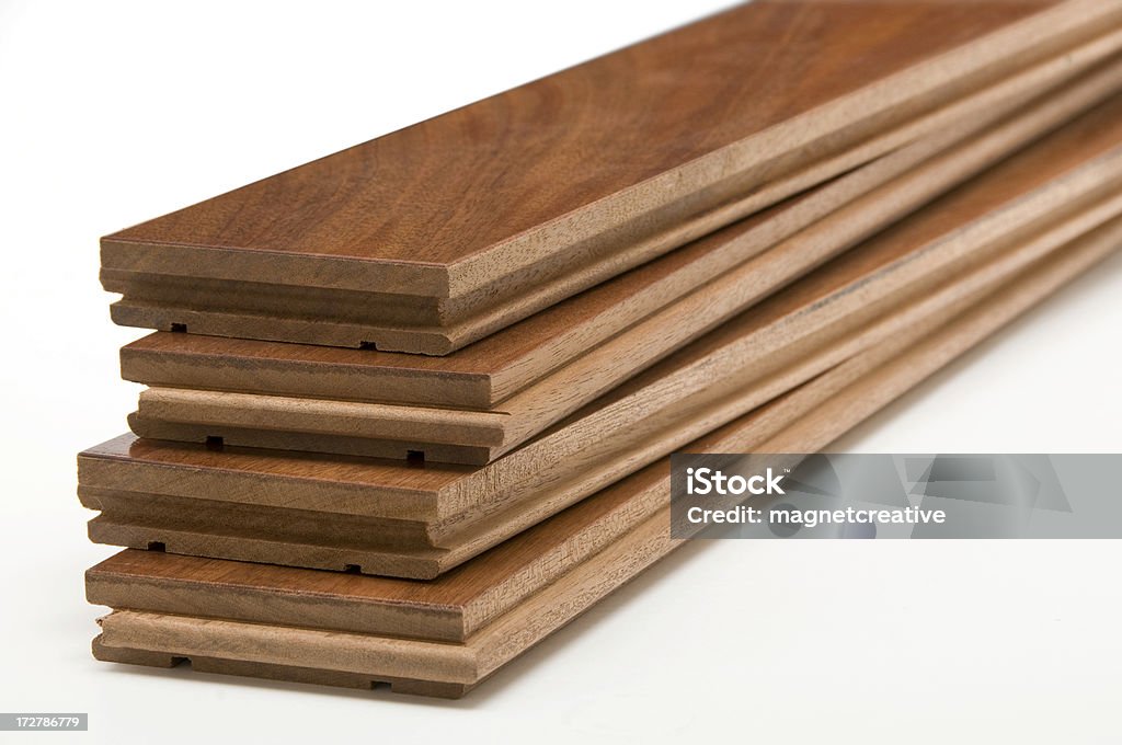 Tablas de pisos de madera - Foto de stock de Tablón libre de derechos
