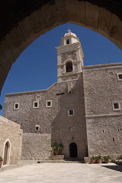 istock Toplou Monastery in North-Eastern part of Crete 172786874