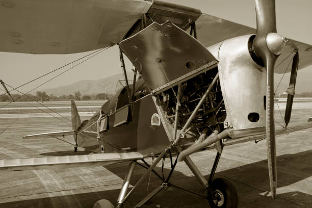 istock Tiger Moth :  the World War II  aircraft 172787144