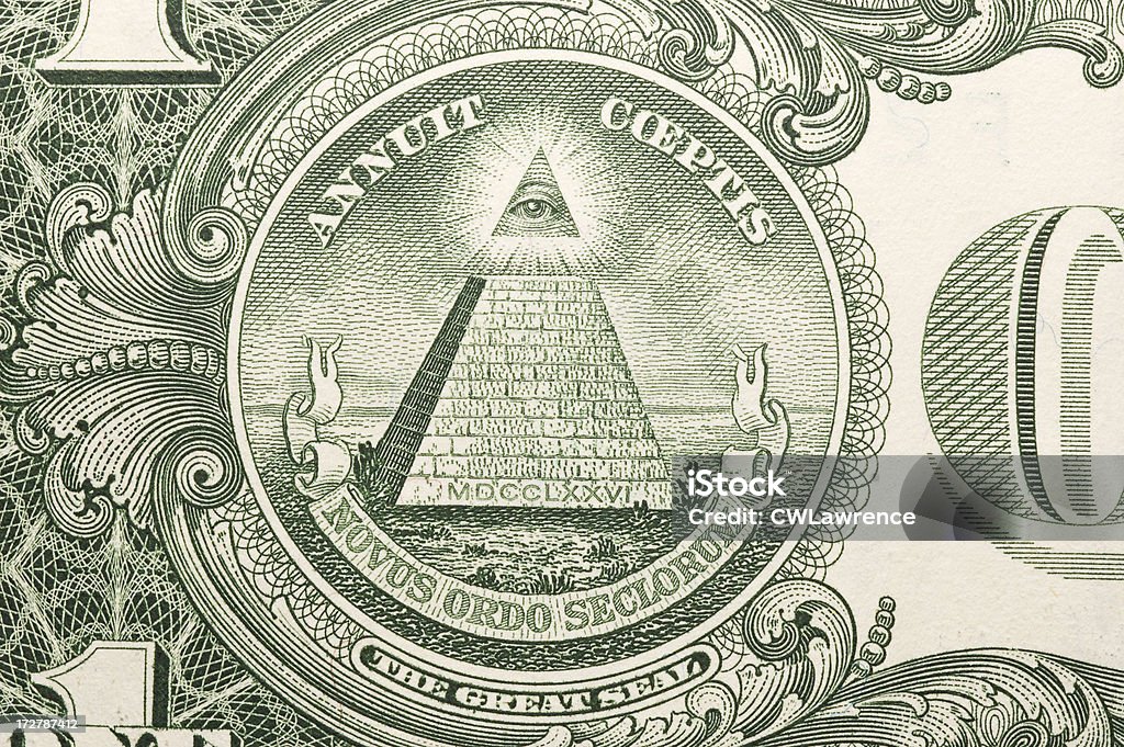 Banconota da un dollaro - Foto stock royalty-free di Affari