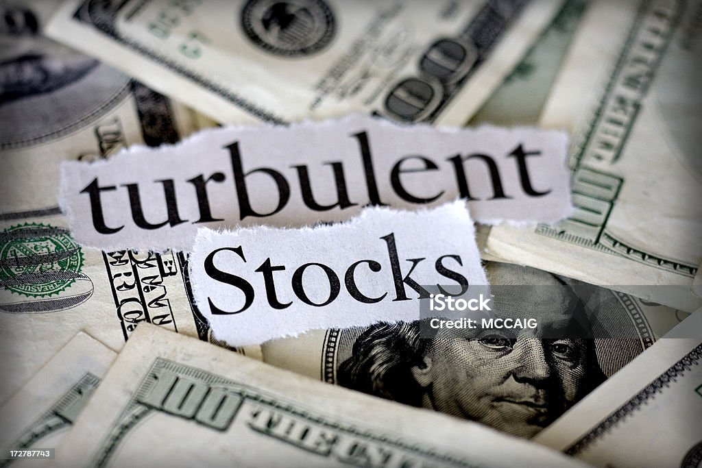 Turbulento existências - Royalty-free 401k - Palavra inglesa Foto de stock