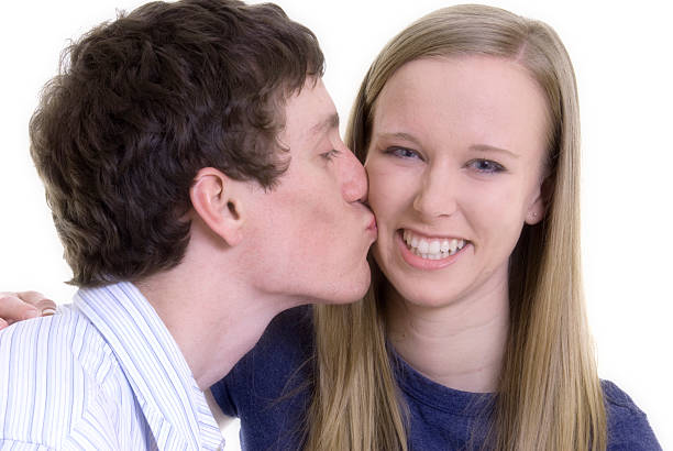 istock Kiss on the Cheek 172788287