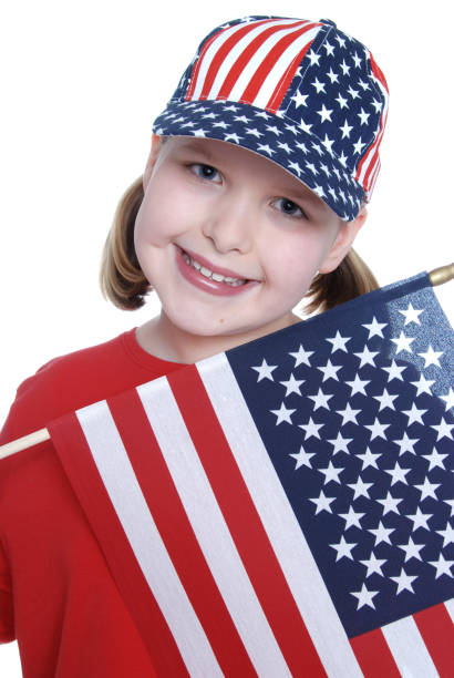istock Patriotic Girl 172788514