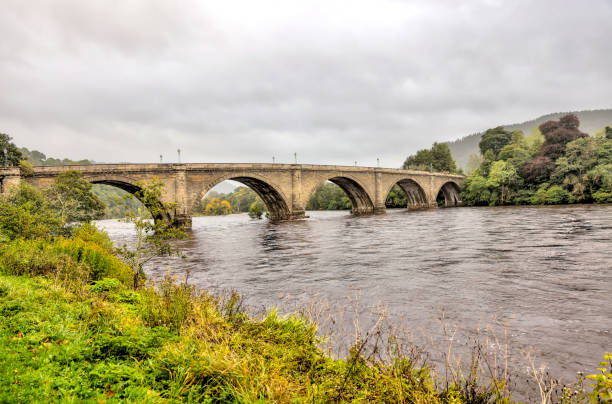istock The ancient bridge over the Tay River in Dunkeld, Scotland 1727885820