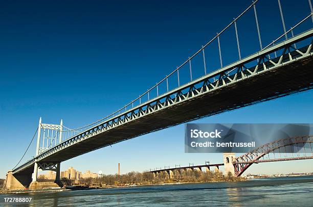 Foto de Triboro Bridge e mais fotos de stock de Arquitetura - Arquitetura, Aço, Bronx