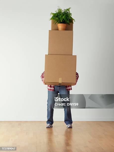 Moving Day Stock Photo - Download Image Now - Box - Container, Cardboard Box, Carrying