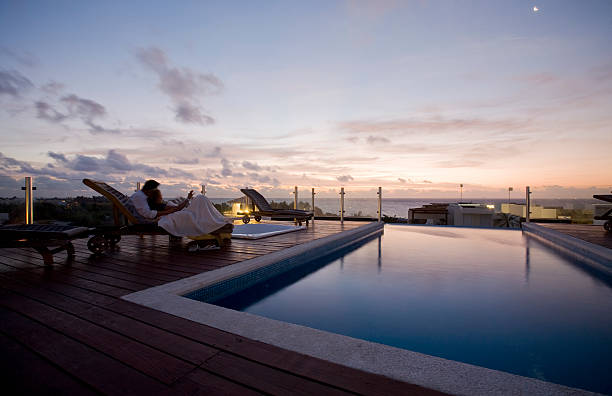 istock Relaxing by the Pool in Playa del Carmen Mexico 172789236