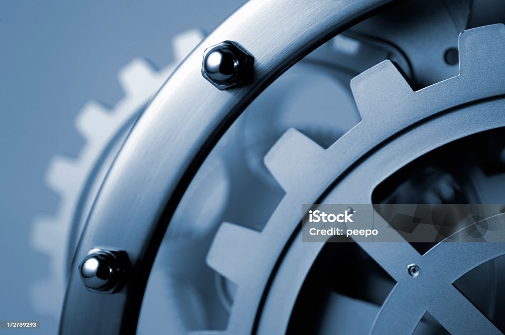 Clockwork meccanismo - Foto stock royalty-free di Astratto