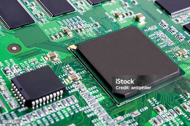 Chip Komputerowy - zdjęcia stockowe i więcej obrazów Gniazdo pamięci - Gniazdo pamięci, Procesor, Bez ludzi