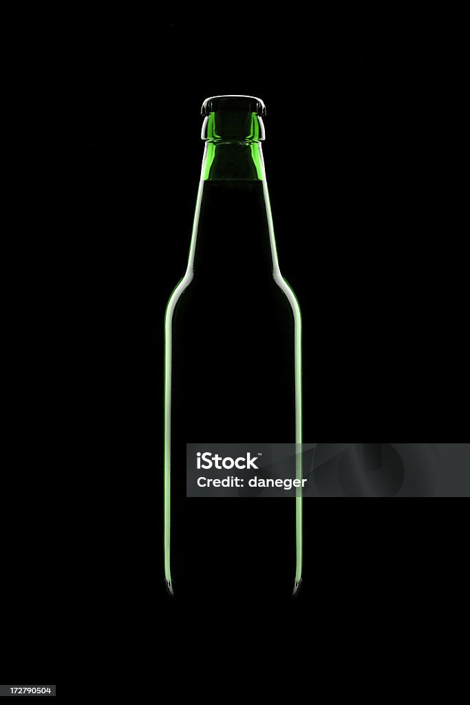 ビール瓶のアウトライン - ビールのロイヤリティフリーストックフォト