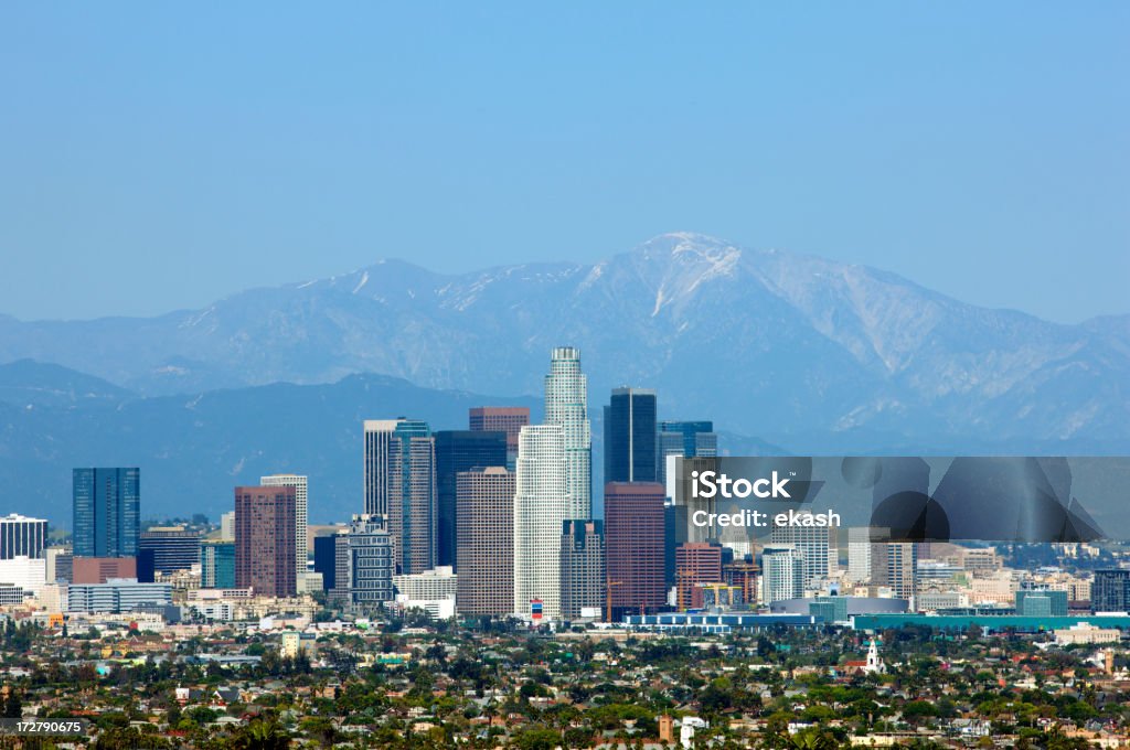 Los Angeles em um dia claro de Sol - Royalty-free Cidade de Los Angeles Foto de stock