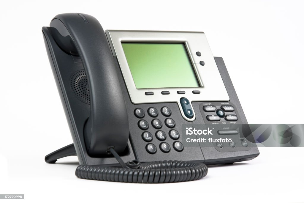 Moderne Büro Telefon - Lizenzfrei Telefon Stock-Foto