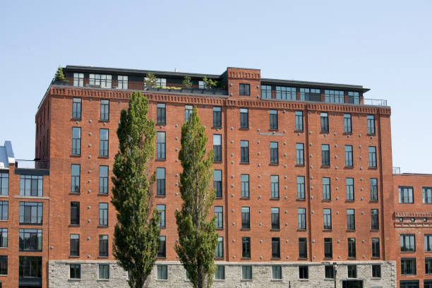 istock Old brick building exterior condo conversion, Montreal, Canada 172791166