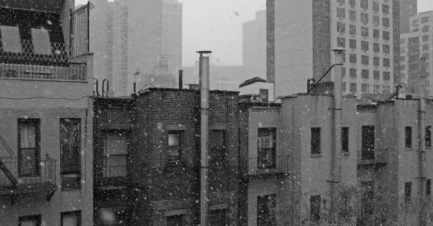 istock apartment buildings..and it's snowing 172791196