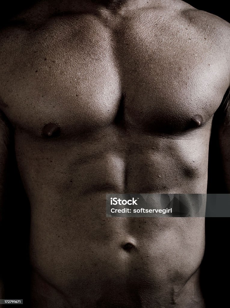 Torso masculino humanos - Foto de stock de Abdomen libre de derechos