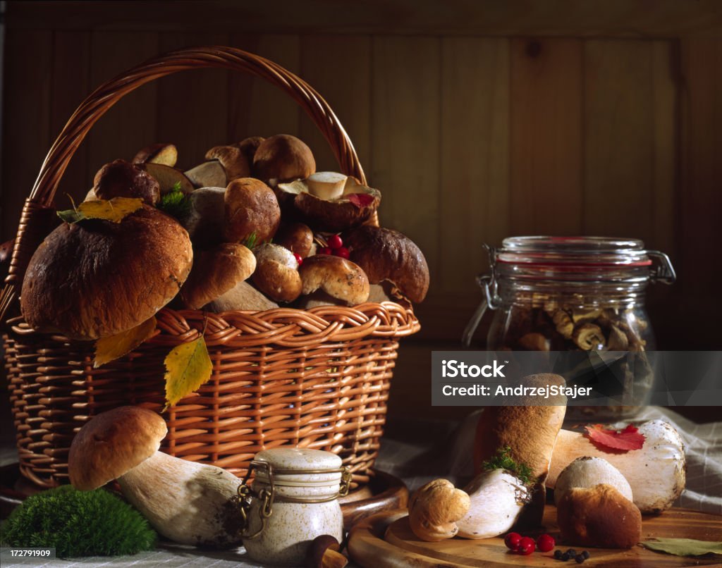 mushrooms Mushrooms.See my other similar photos: Basket Stock Photo