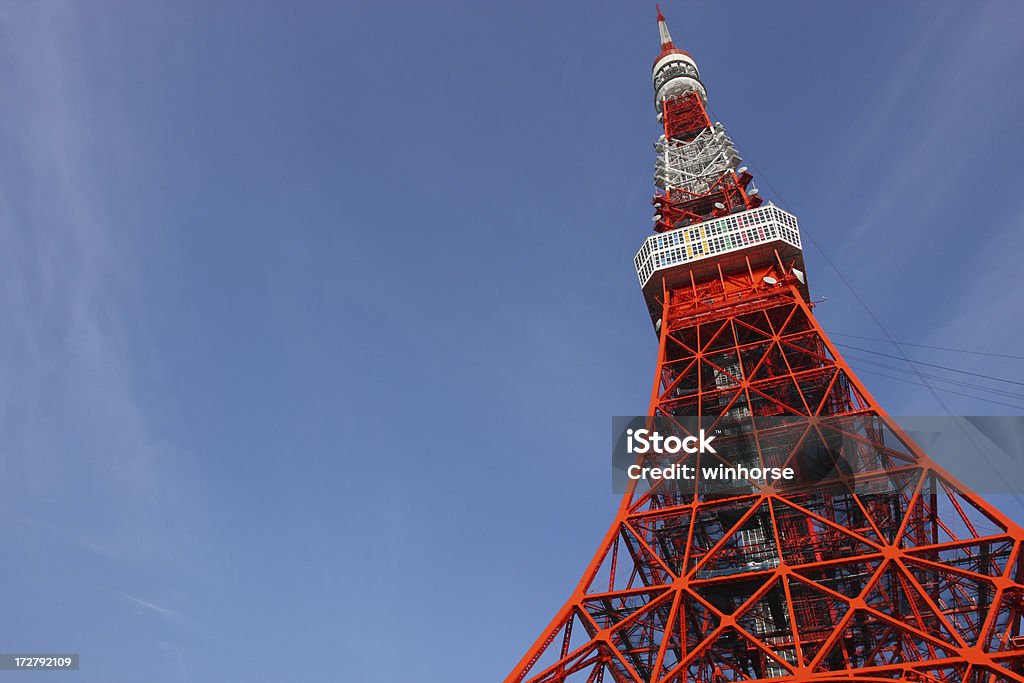 Tokyo Tower - Foto de stock de Arquitectura exterior libre de derechos