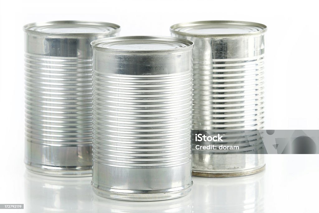 Tin können - Lizenzfrei Behälter Stock-Foto