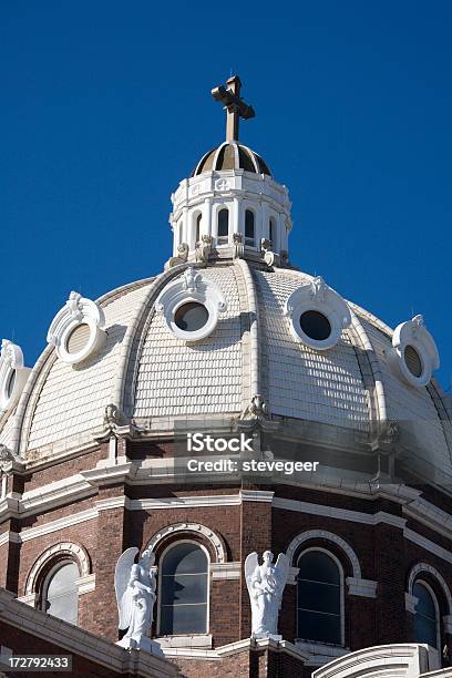 Church Dome Chicago Stock Photo - Download Image Now - Angel, Architectural Dome, Architecture