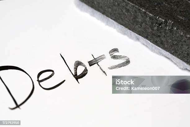 Erasing Debts Stock Photo - Download Image Now - Business, Close-up, Debt
