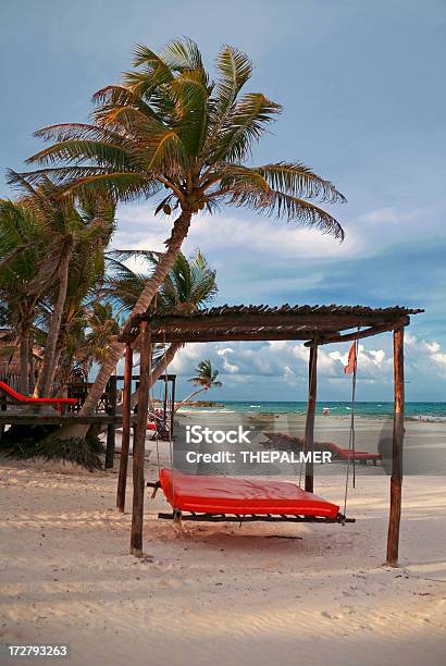 Riviera Maia Beach - Fotografias de stock e mais imagens de América Latina - América Latina, Areia, Coqueiro
