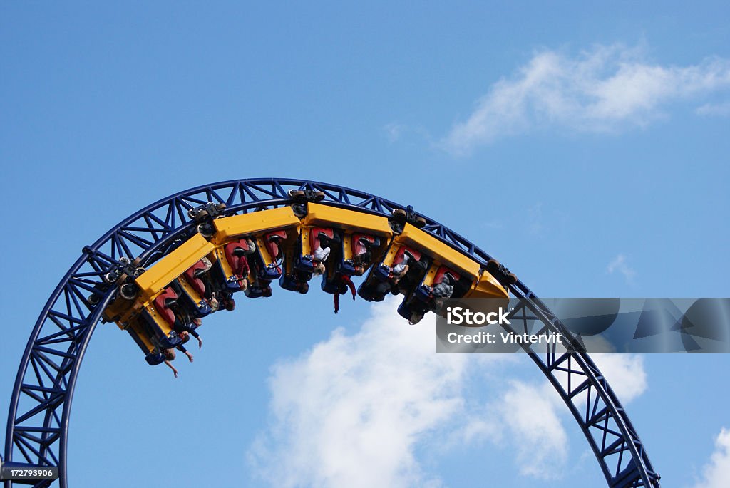 Rollercoaster - Zbiór zdjęć royalty-free (Rollercoaster)