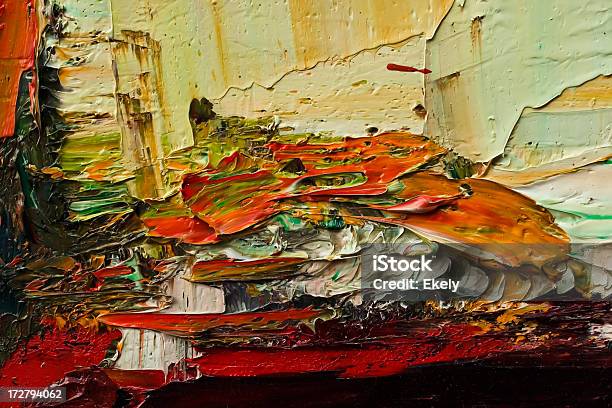 Abstrakte Rote Und Grüne Art Hintergründe Stockfoto und mehr Bilder von Abstrakt - Abstrakt, Acrylmalerei, Action Painting