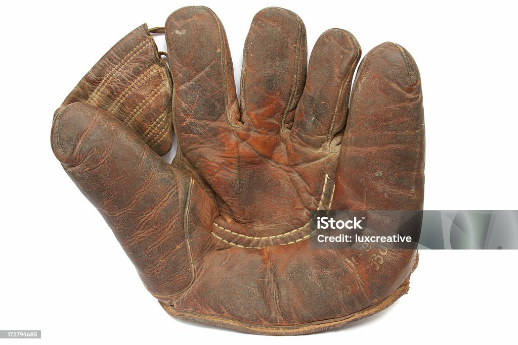 Alte Baseball Handschuh - Lizenzfrei 8-9 Jahre Stock-Foto