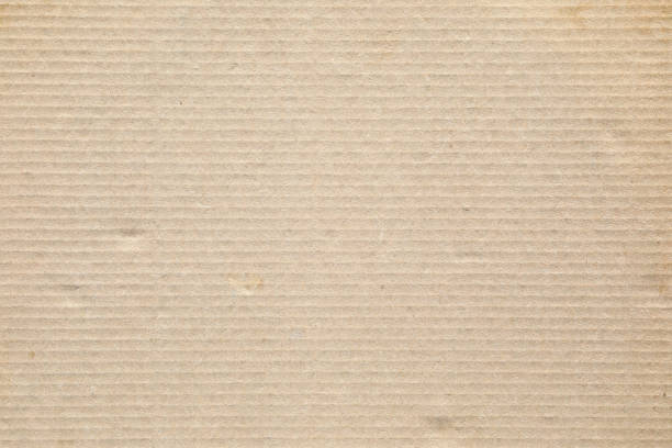 istock Brown Carton box kraft paper background texture wit lines 1727947492