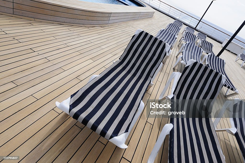 Cadeiras do Deck - Foto de stock de Convés royalty-free