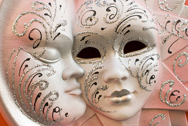 Carnival mask awaits the party.