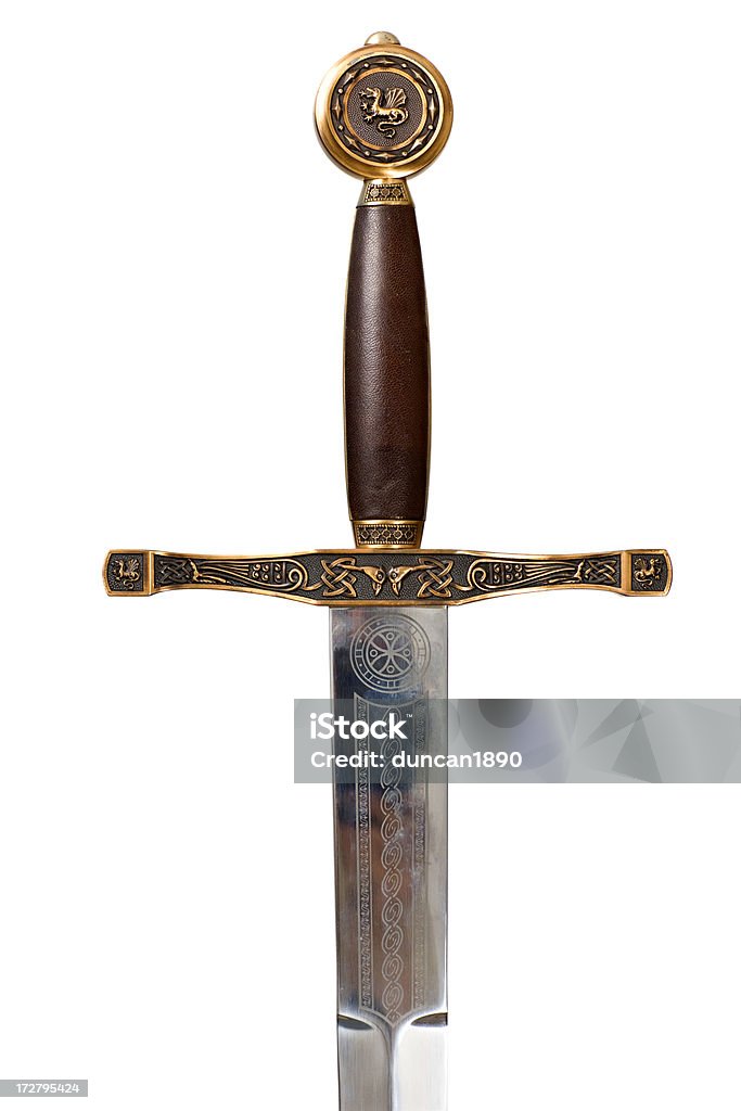 Sword A medieval style sword Sword Stock Photo