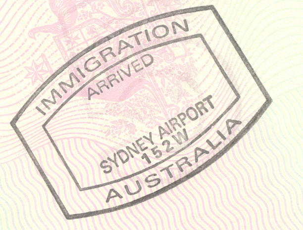 immigrazione in australia - foreigner foto e immagini stock