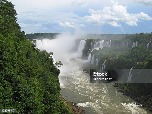 Iguazu Falls Stock Photo - Download Image Now - Paraguay, Tropical Rainforest, Adventure