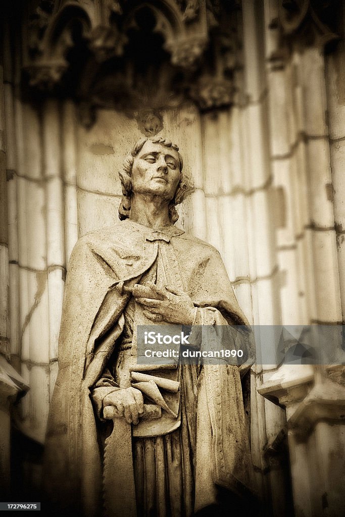 Le menuisier saint - Photo de Adulte libre de droits