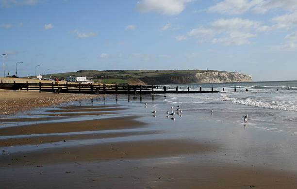 Sandown Beach on the Isle of Wight