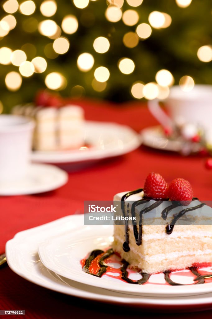 Ristorazione nel periodo natalizio - Foto stock royalty-free di Dolce di Natale