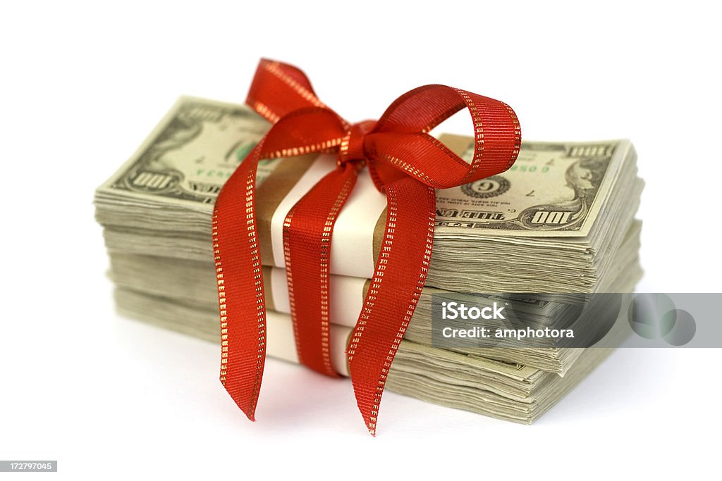돈을 선물 - 로열티 프리 크리스마스 스톡 사진