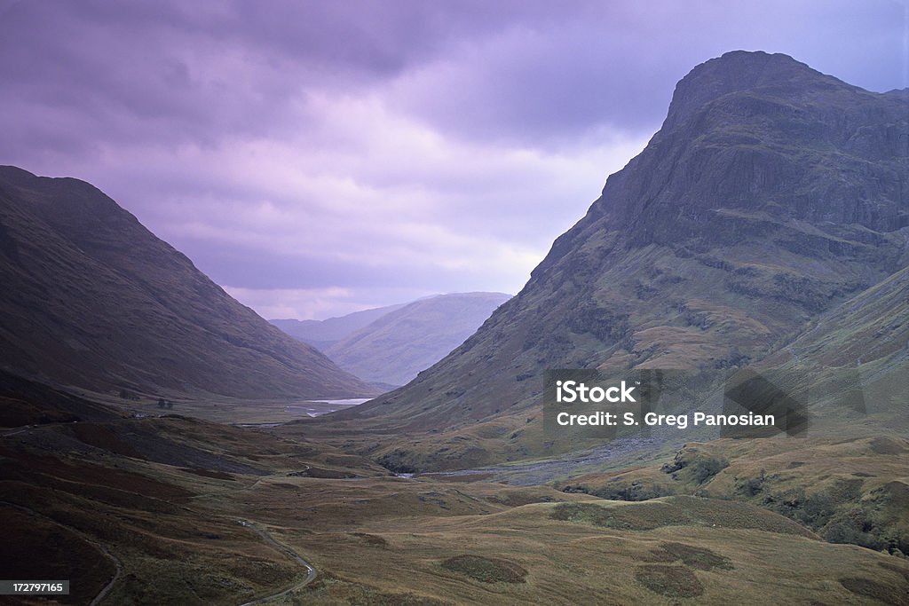 Glencoe panoramica - Foto stock royalty-free di Ambientazione esterna