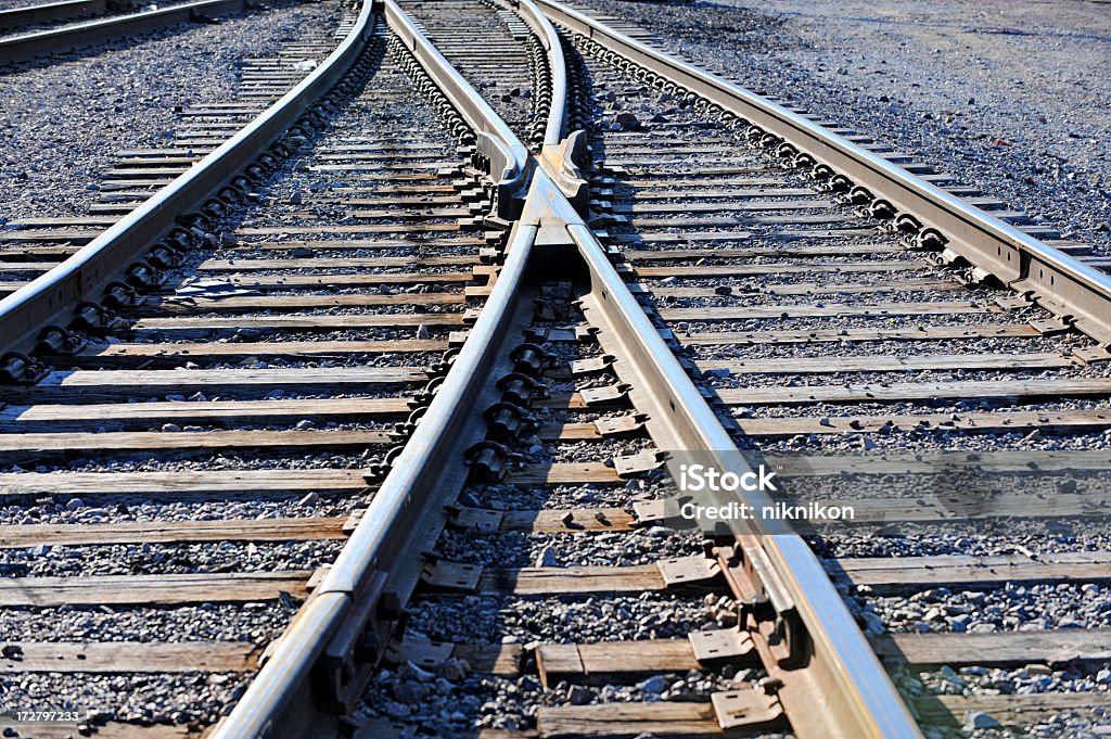 Deren Titel - Lizenzfrei Bahngleis Stock-Foto