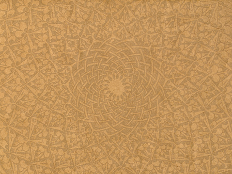 Paper background with Islamic & Oriental Design.