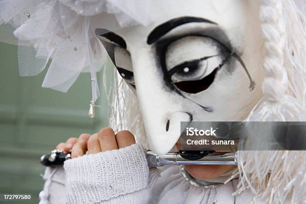 Karneval Maske Stockfoto und mehr Bilder von Schwäbisch-alemannische Fastnacht - Schwäbisch-alemannische Fastnacht, Basel, Piccoloflöte