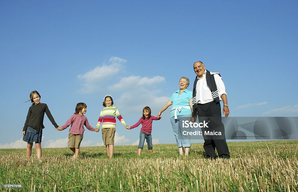 Großeltern - Lizenzfrei 6-7 Jahre Stock-Foto