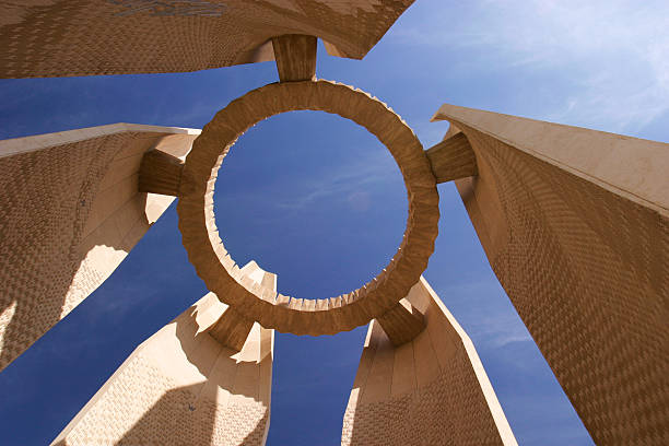 Monumento di Aswan - foto stock