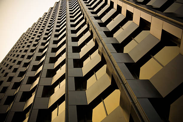 istock Looking Up at Golden Windows 172798146