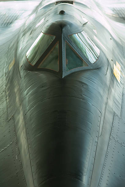 Blackbird Cockpit of the SR-71 Blackbird.Please visit my lightbox for more similar photos supersonic airplane stock pictures, royalty-free photos & images